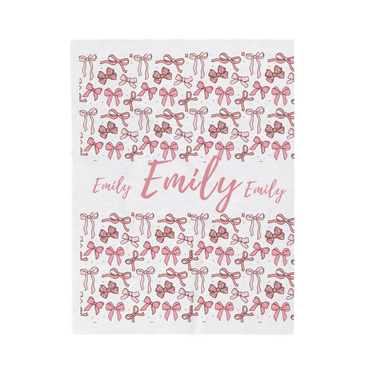 Personalized Blanket For Girls, Custom Baby Blanket