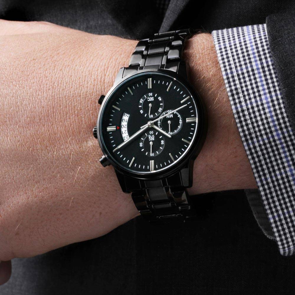 My Man Engraved Watch, A Perfect Gift For Father's Day