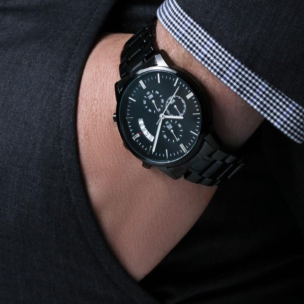 Father's Day Watch Gift, Dad Engraved Watch