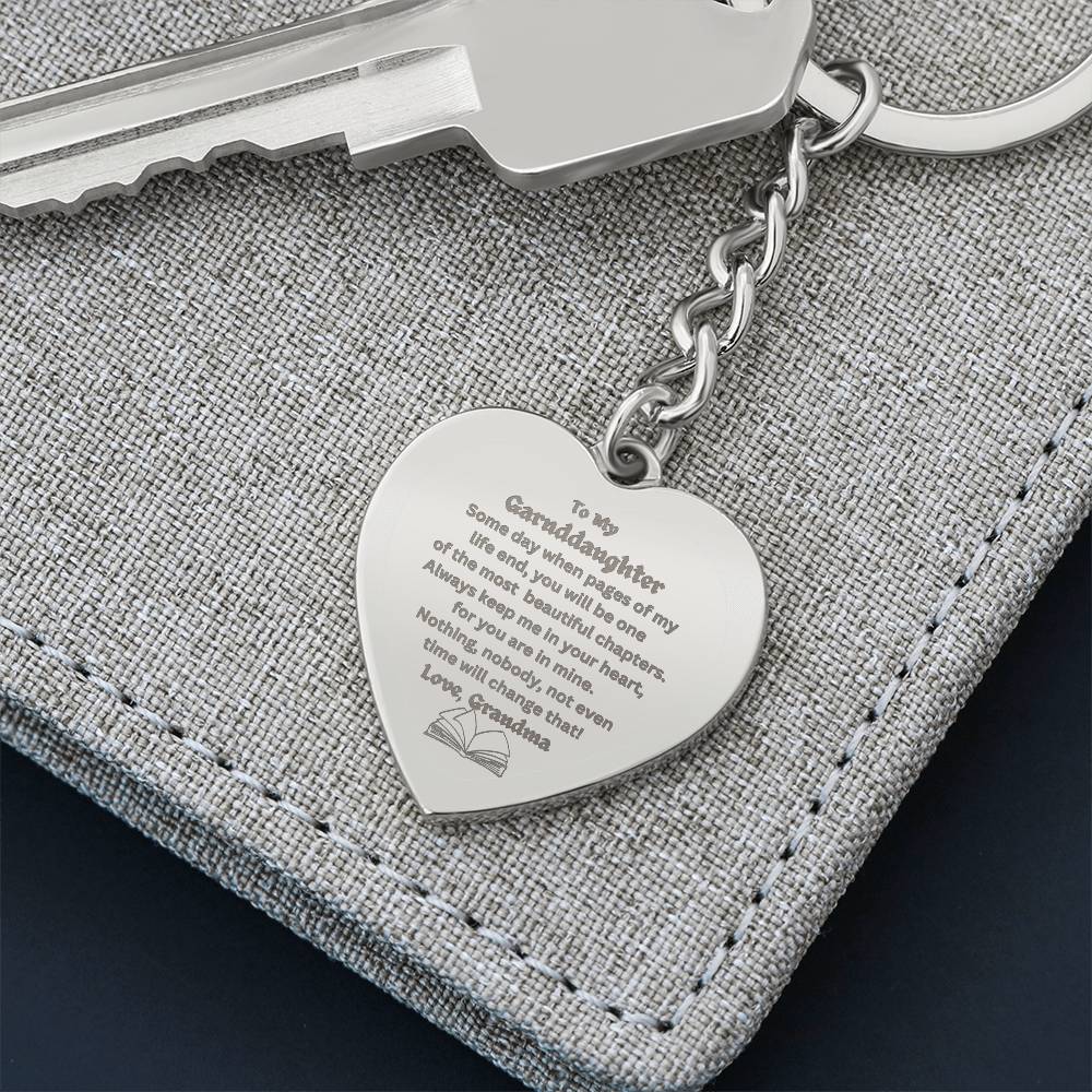 Granddaughter Keychain-Beautiful Chapter