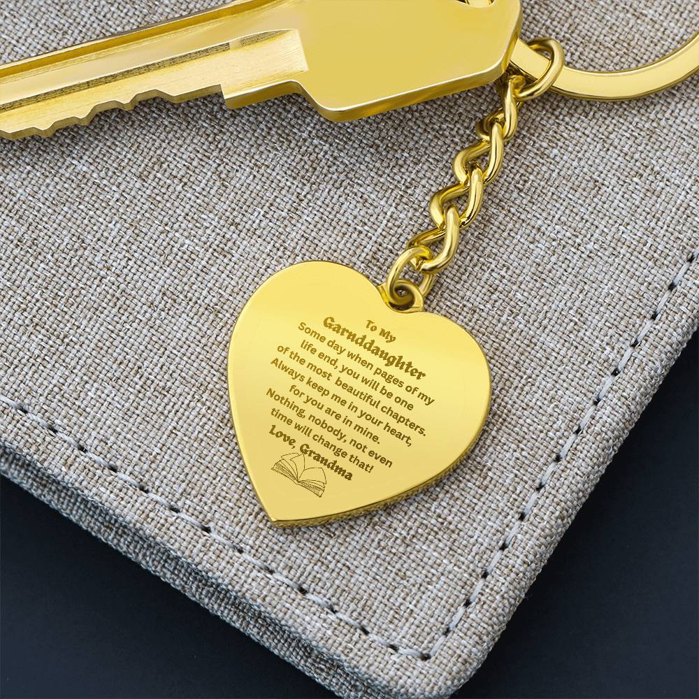 Granddaughter Keychain-Beautiful Chapter