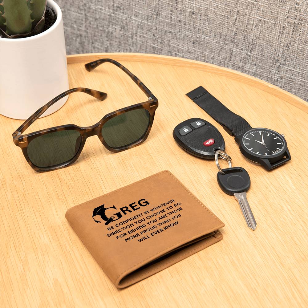 Customized Wallet Gift, Gift For Graduation