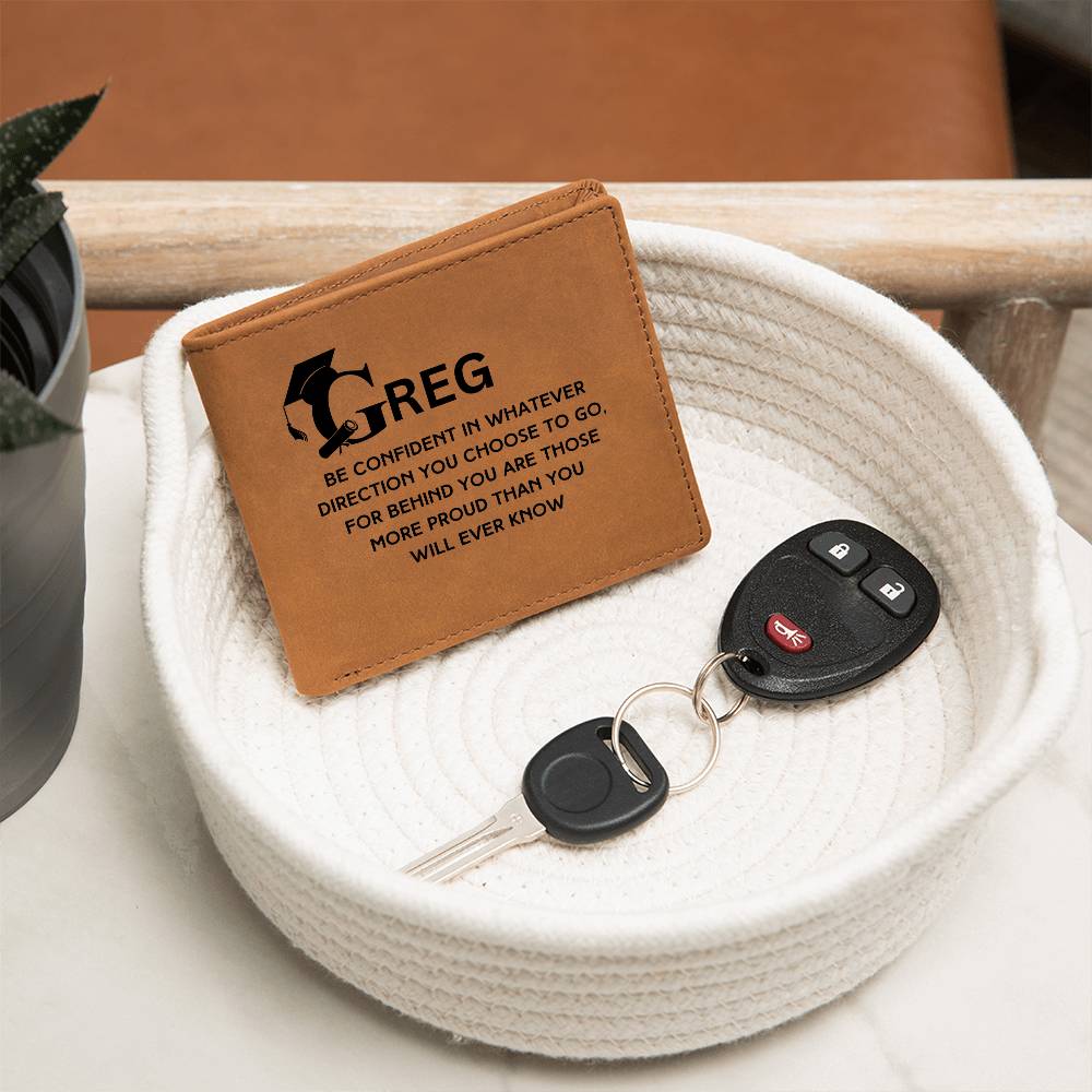Customized Wallet Gift, Gift For Graduation