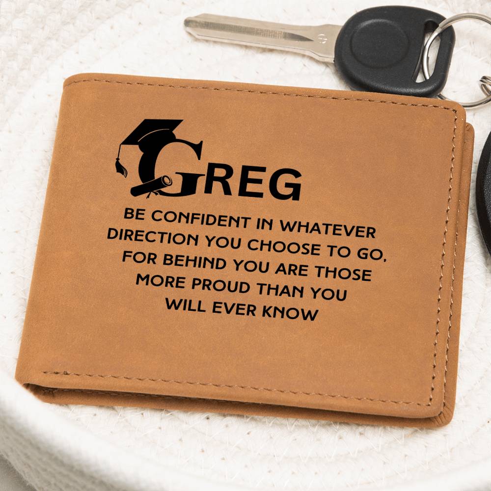 Customized Wallet Gift, Gift For Graduation