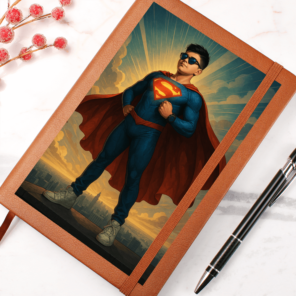 Super Hero style Custom Journal