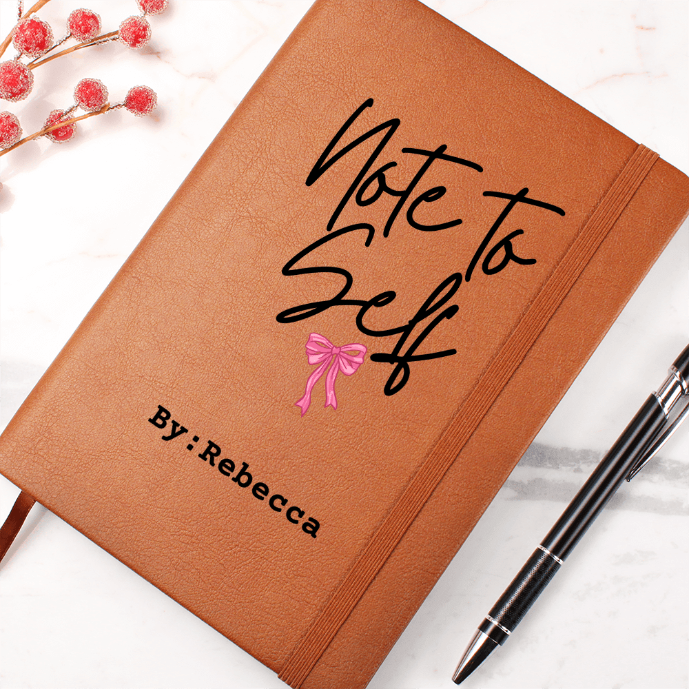 Note To Self Bow Journal