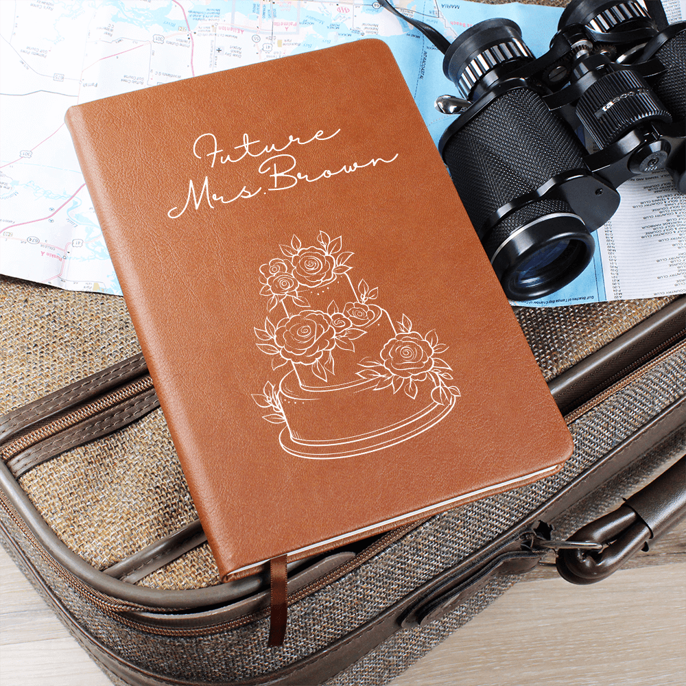 Custom Wedding Planner Journal, Engagement Gift