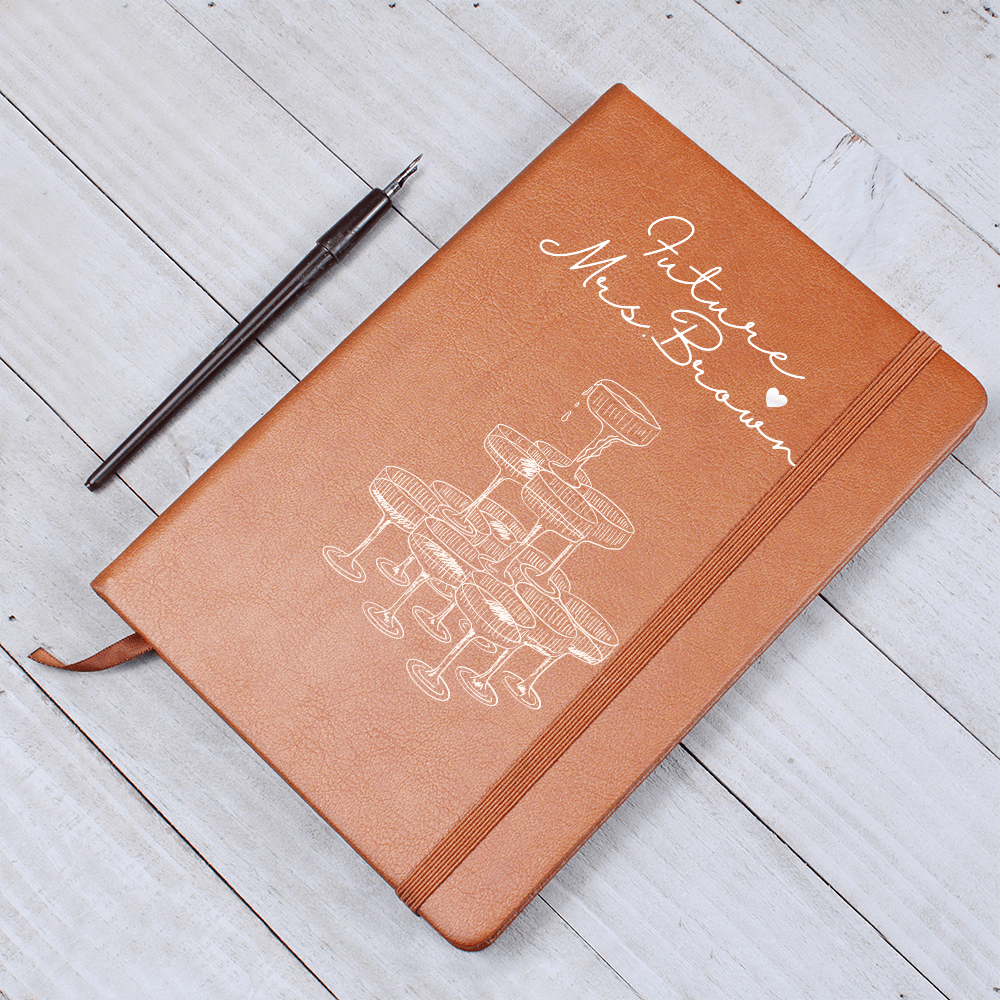 Custom Journal Engagement Gift