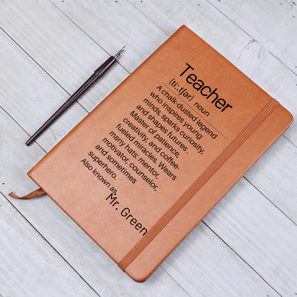 Teacher Appreciation Journal Gift, Funny Gift For Teacher