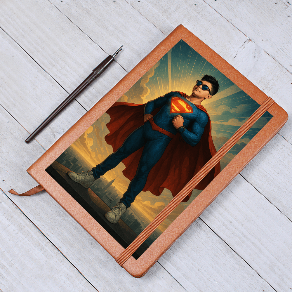 Super Hero style Custom Journal