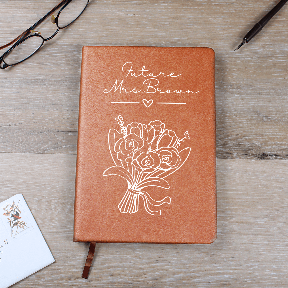 Custom Wedding Planning Journal, Custom Future Bride Journal