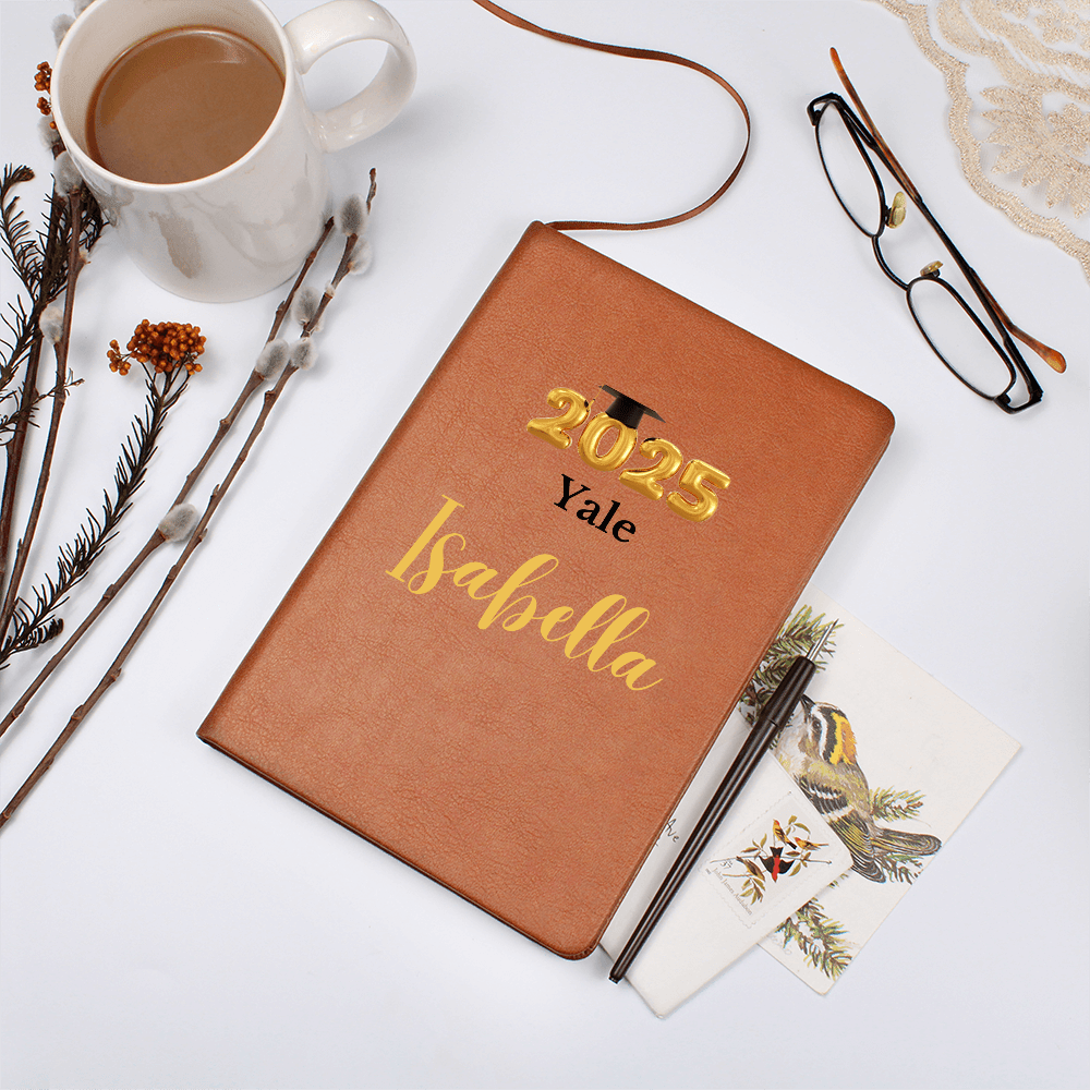Custom Graduation Journal, Custom Graduate Gift, 2025 Graduation Journal
