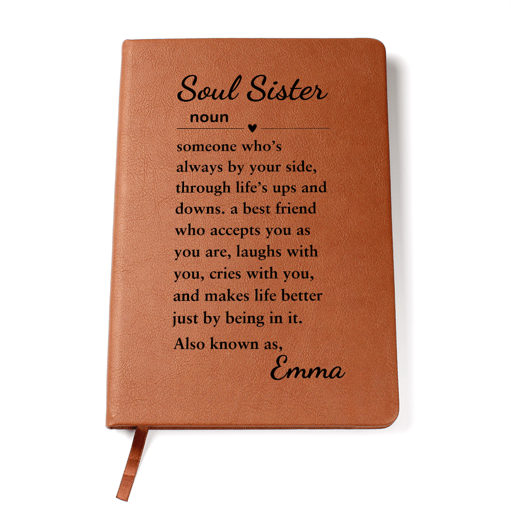 Custom Journal For Soul Sister