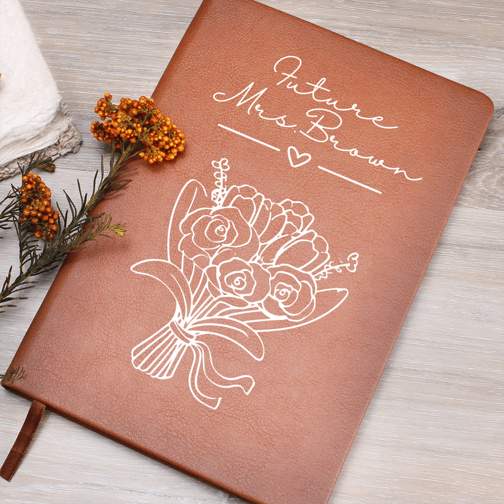 Custom Wedding Planning Journal, Custom Future Bride Journal
