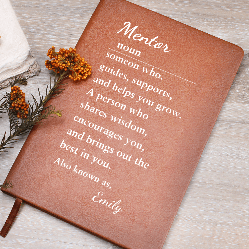 Custom Journal For Mentor