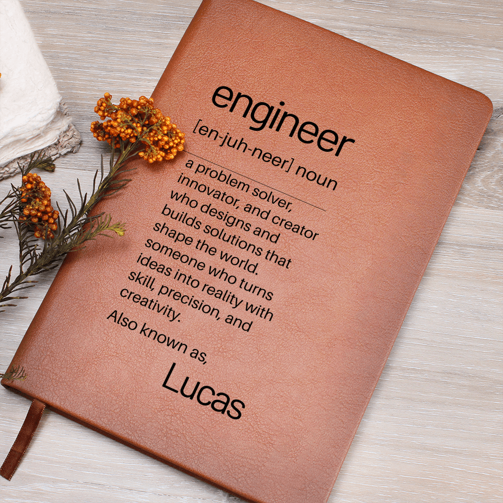 Custom Journal For Engineer