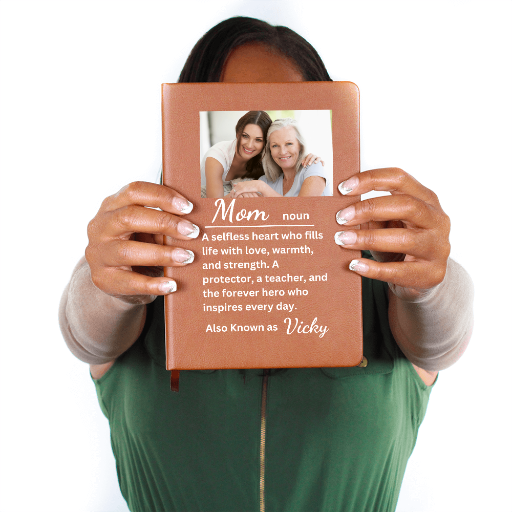 Custom Photo Journal For Mom From Daughter