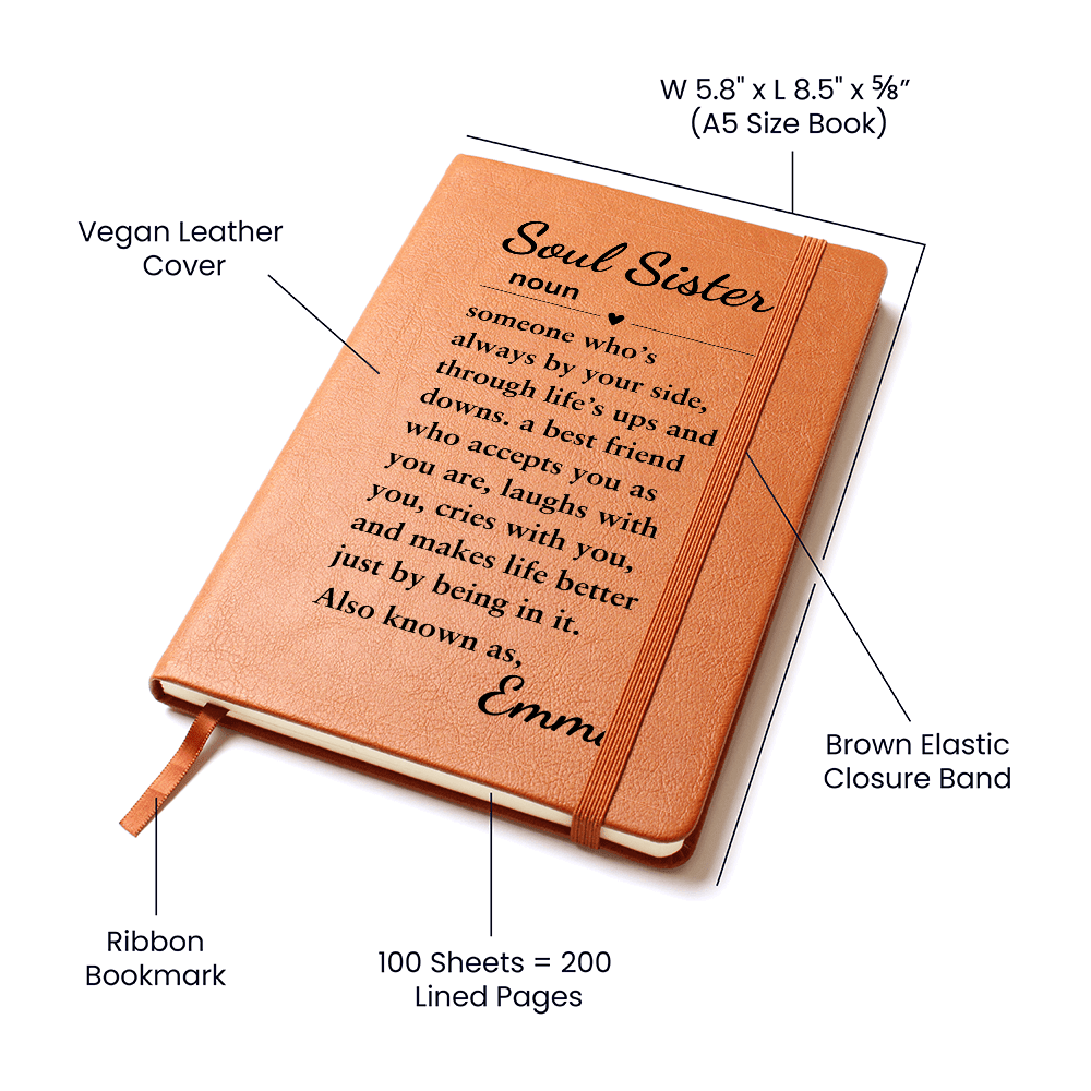 Custom Journal For Soul Sister