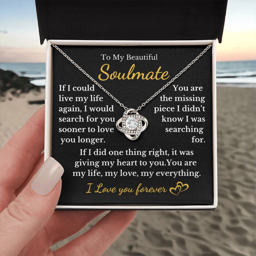 You Are My Missing Piece Necklace