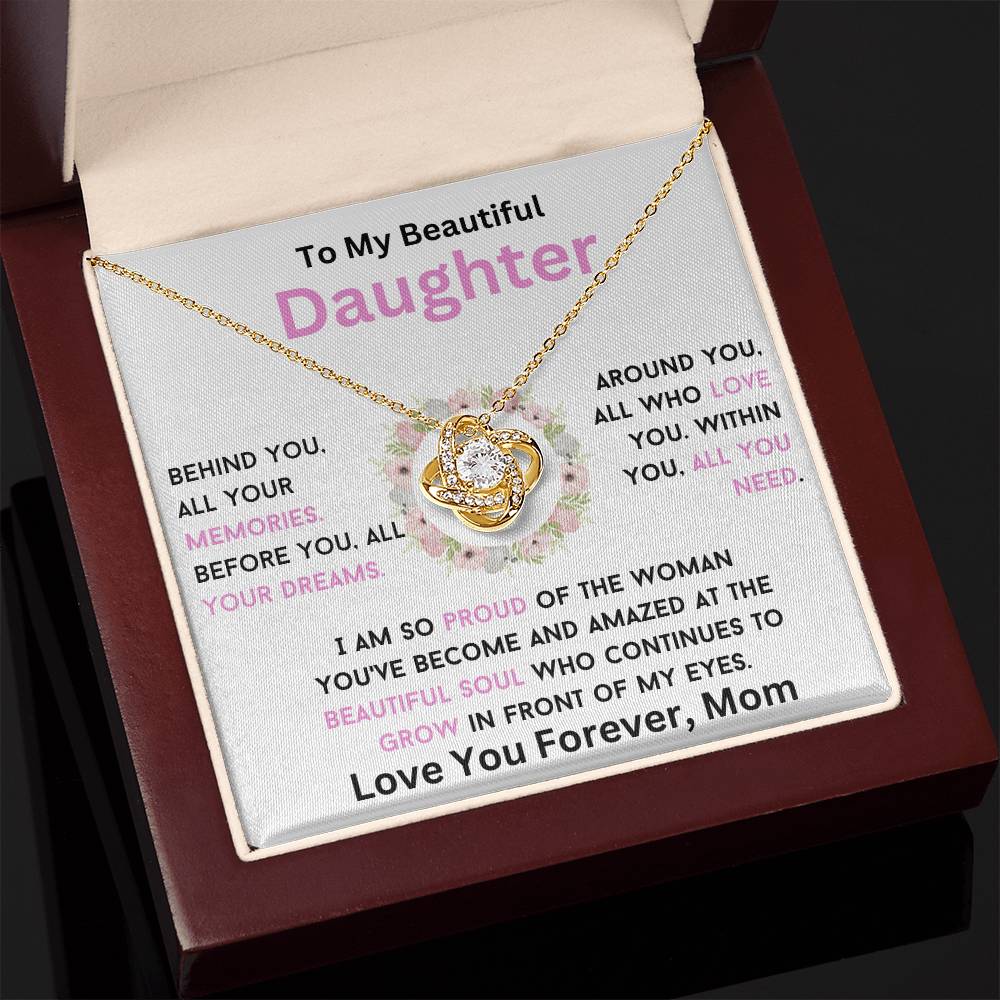 Your Dreams Necklace, A Heartfelt Gift From Mom To Daughter