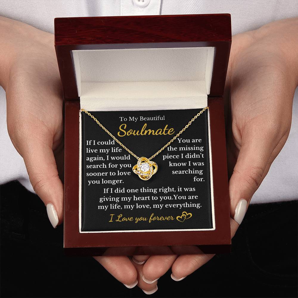 You Are My Missing Piece Necklace