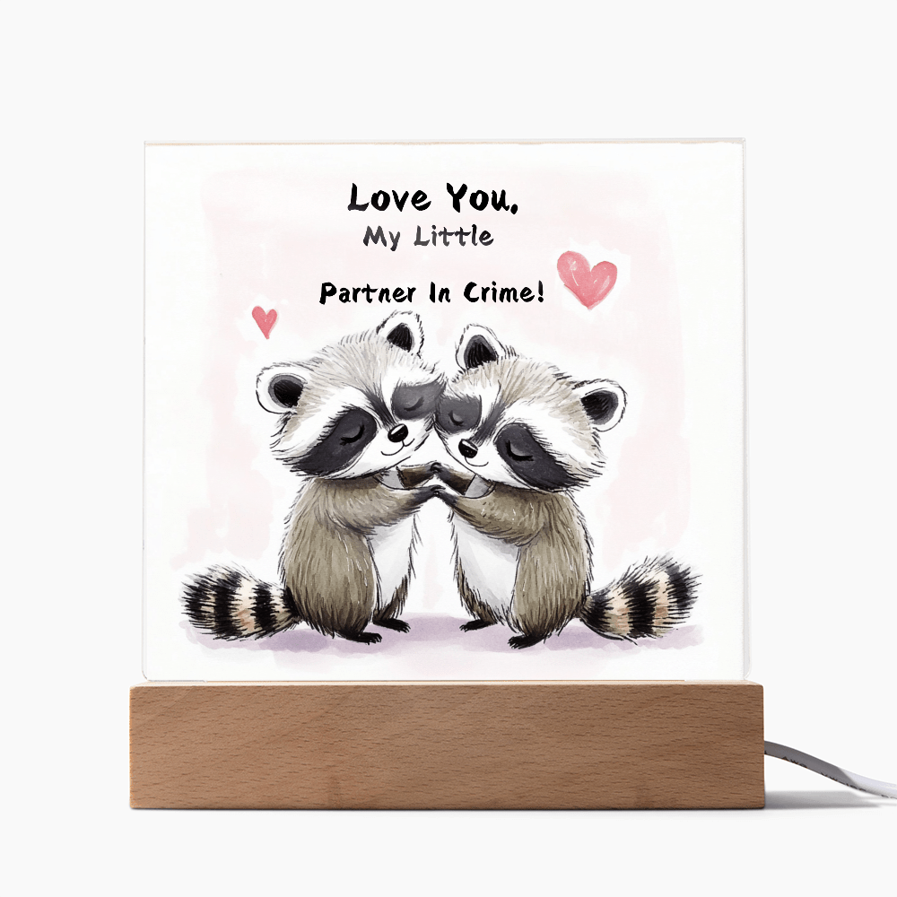 Partner In Crime Custom Plaque