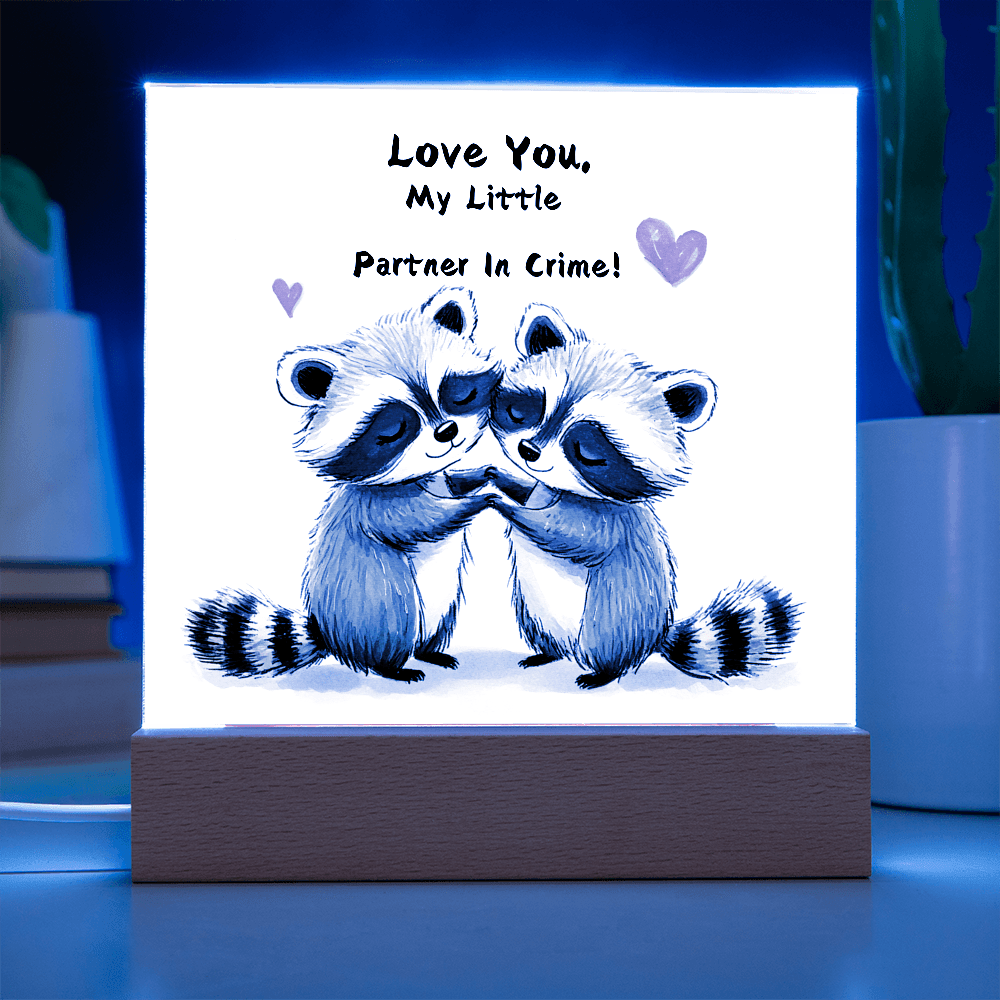 Partner In Crime Custom Plaque
