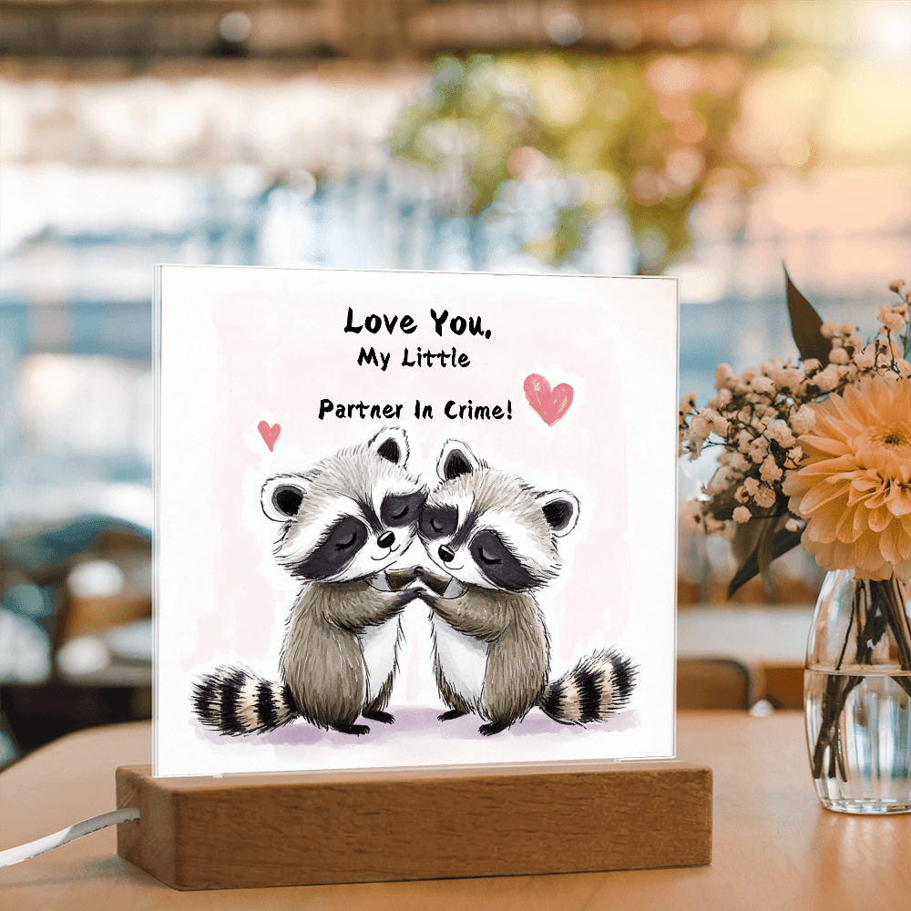Partner In Crime Custom Plaque