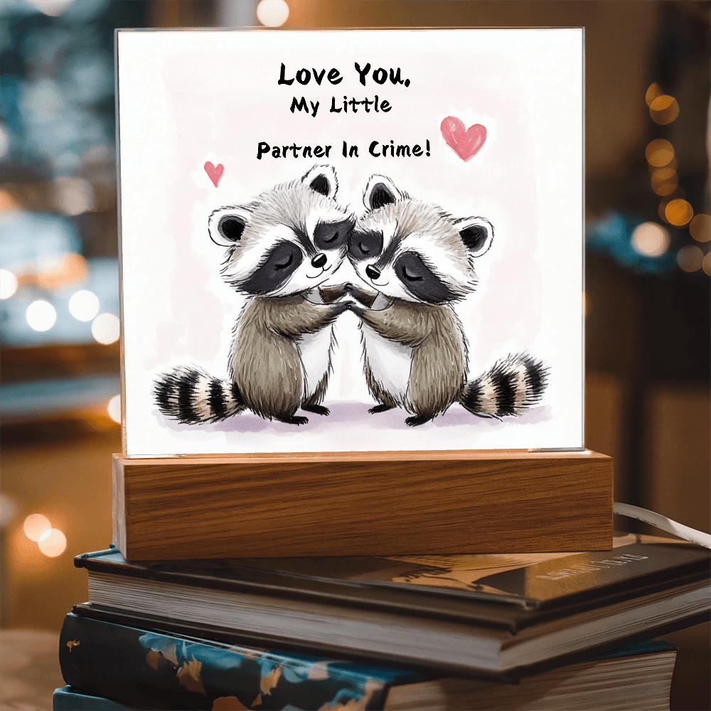 Partner In Crime Custom Plaque