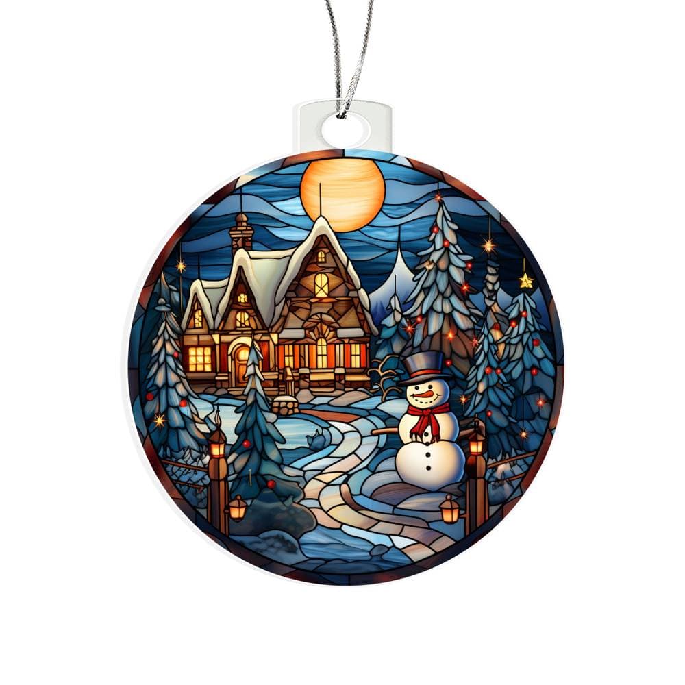 Snow man Ornament