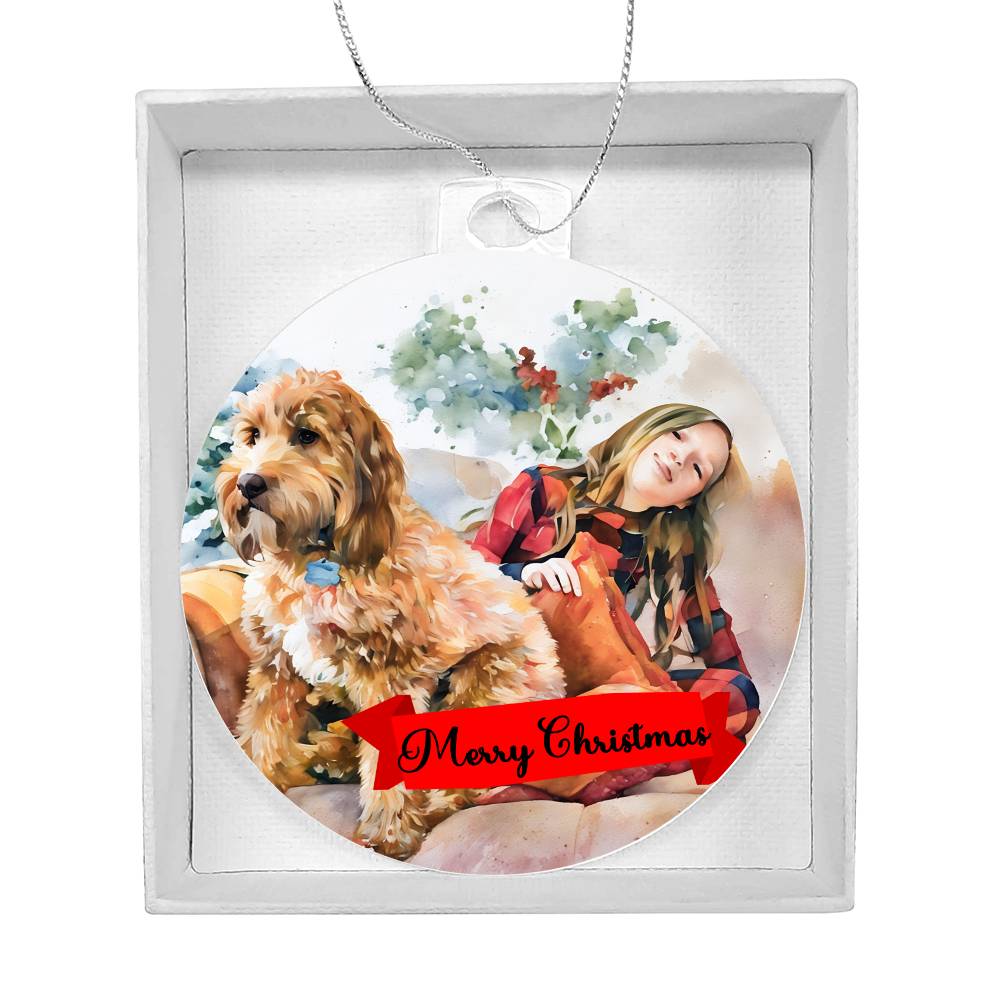 Custom Portrait Ornament