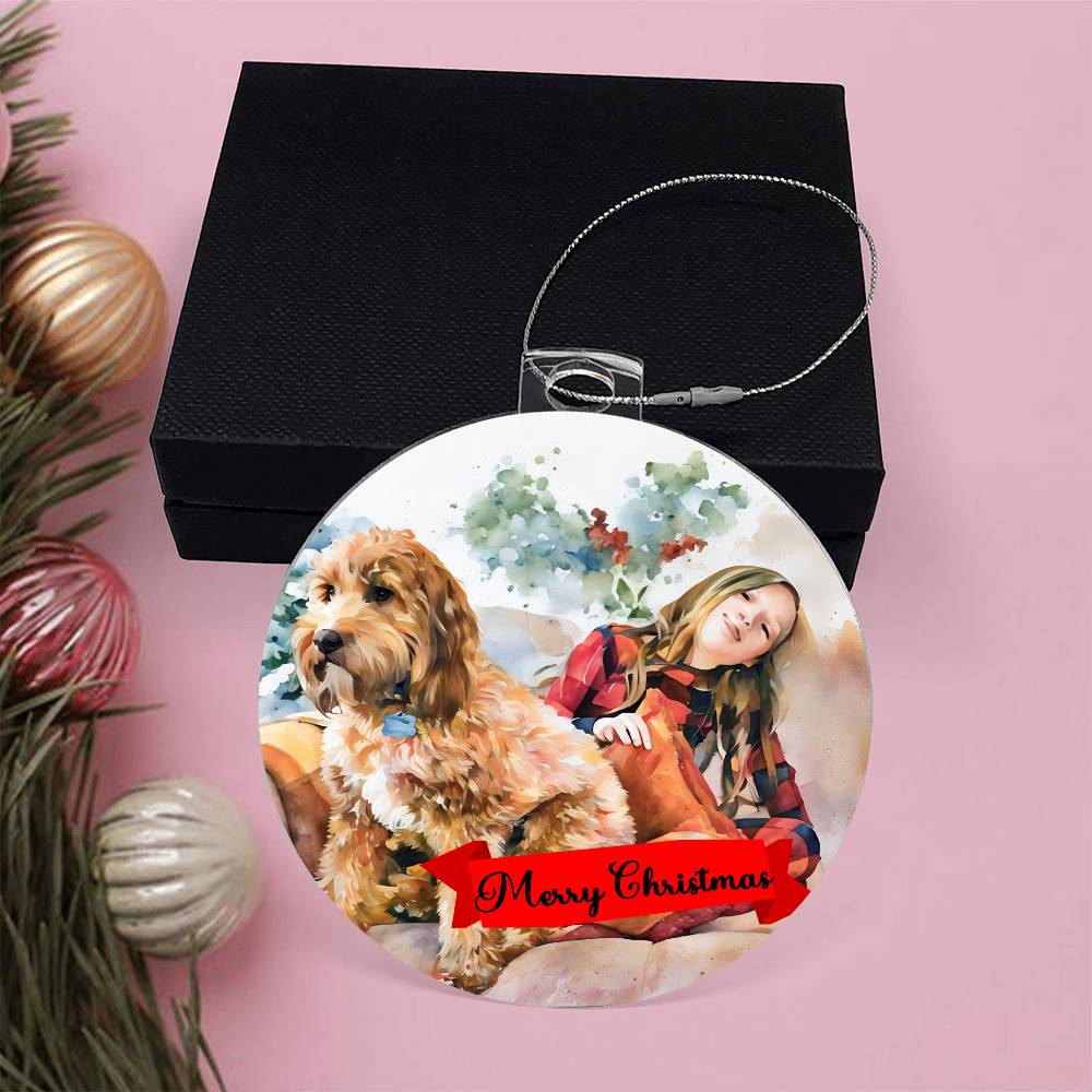 Custom Portrait Ornament