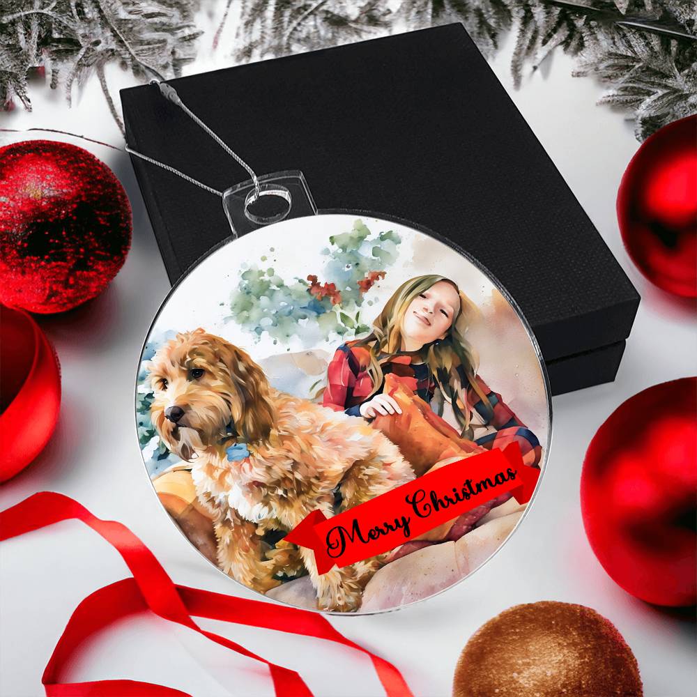 Custom Portrait Ornament