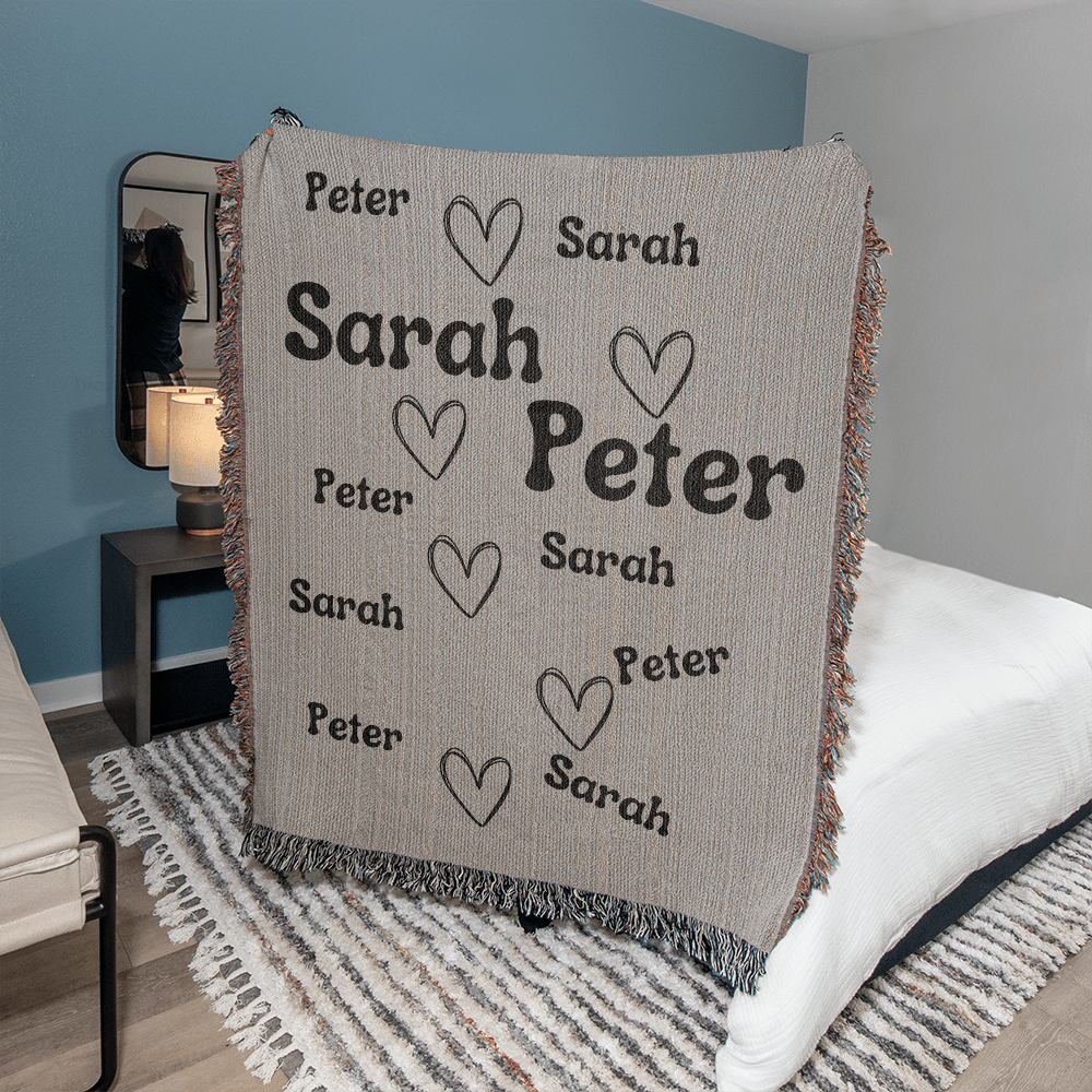 Personalized Name Blanket