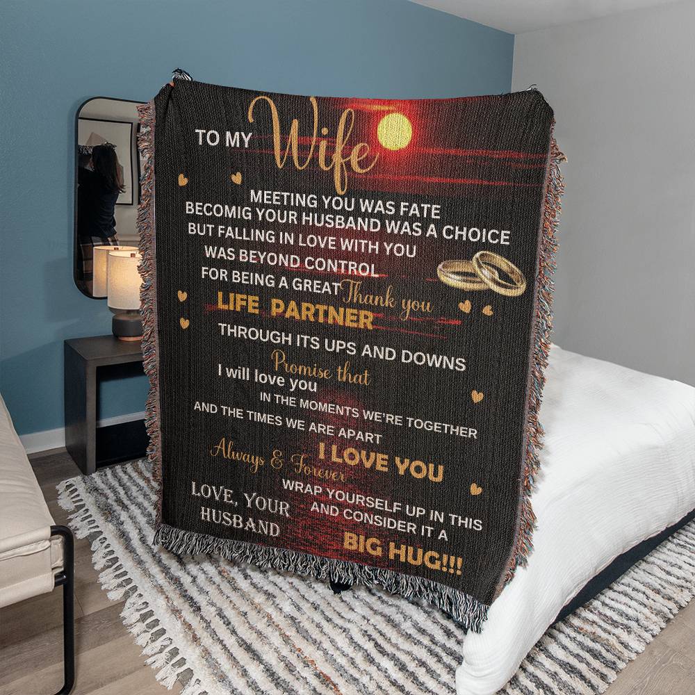 Heartfelt Wife Blanket