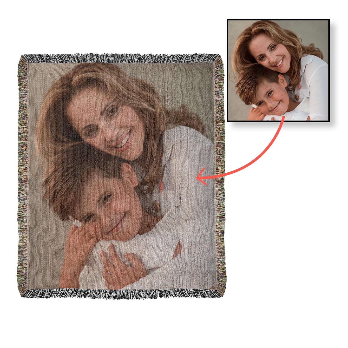 Portrait Blanket Gift