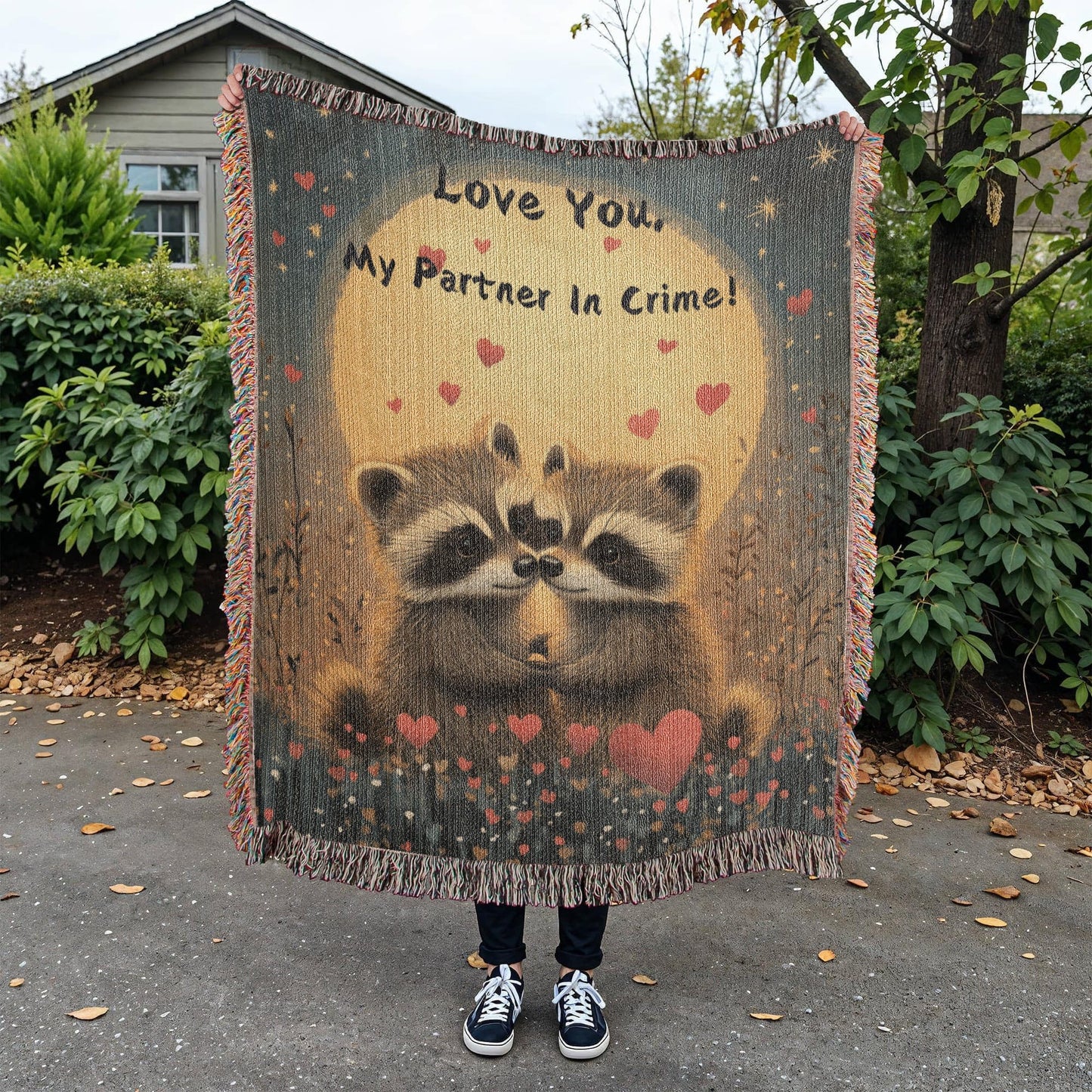 Valentine's Day Gift, Whimsical Blanket