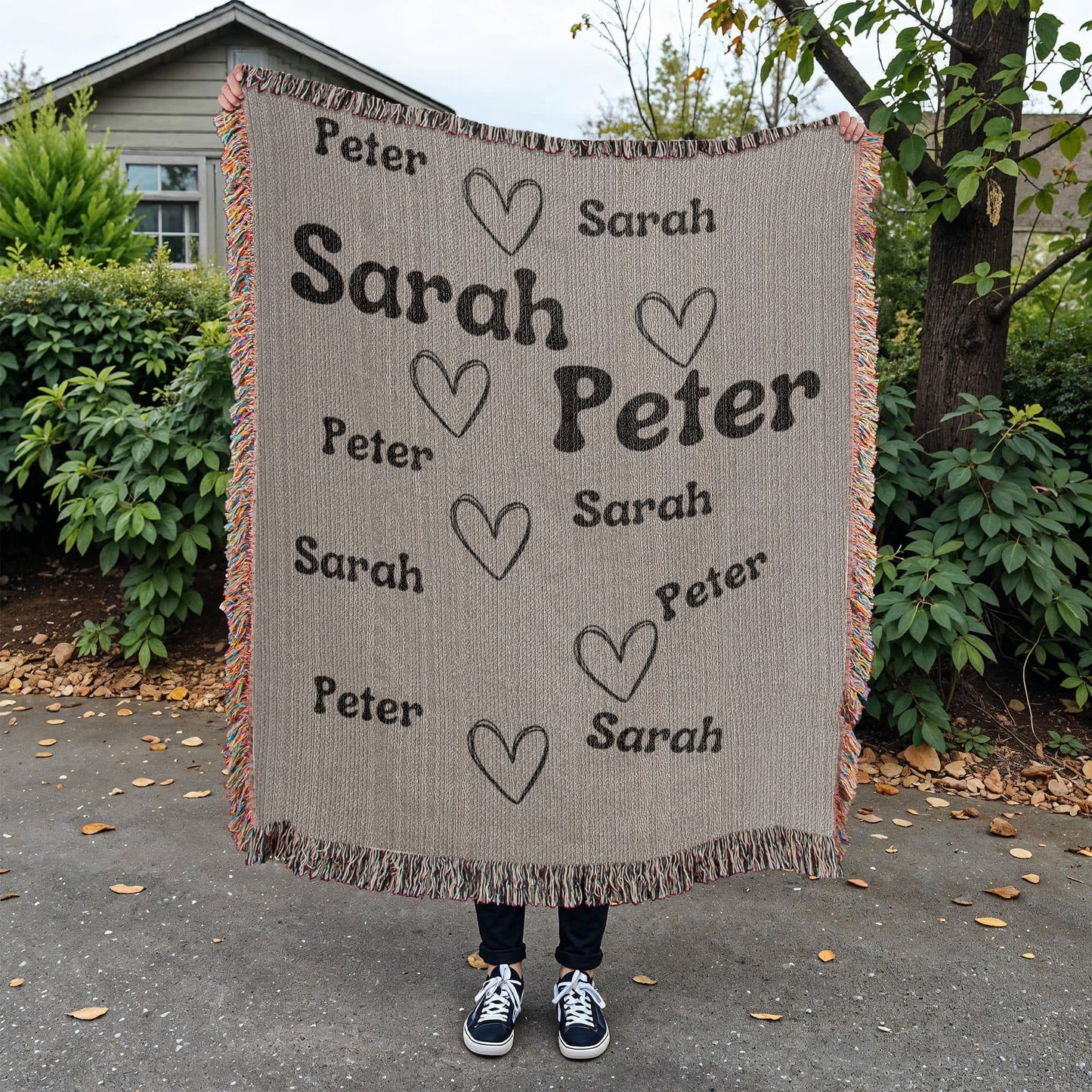 Personalized Name Blanket