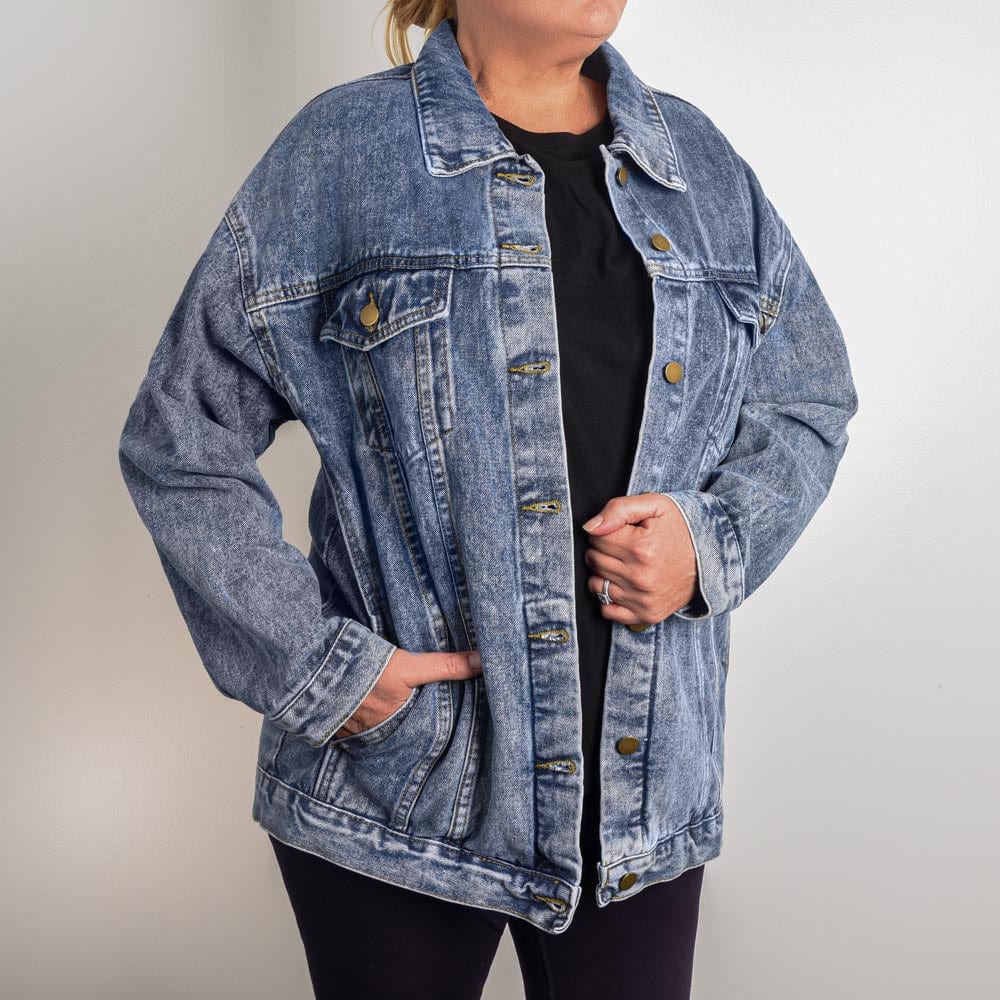 Basketball Mom Jacket, In My Basketball Mom Era Denim Jacket