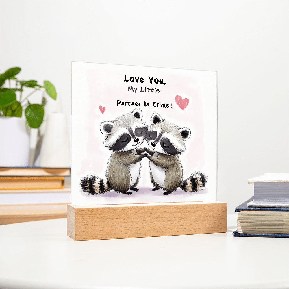 Partner In Crime Custom Plaque