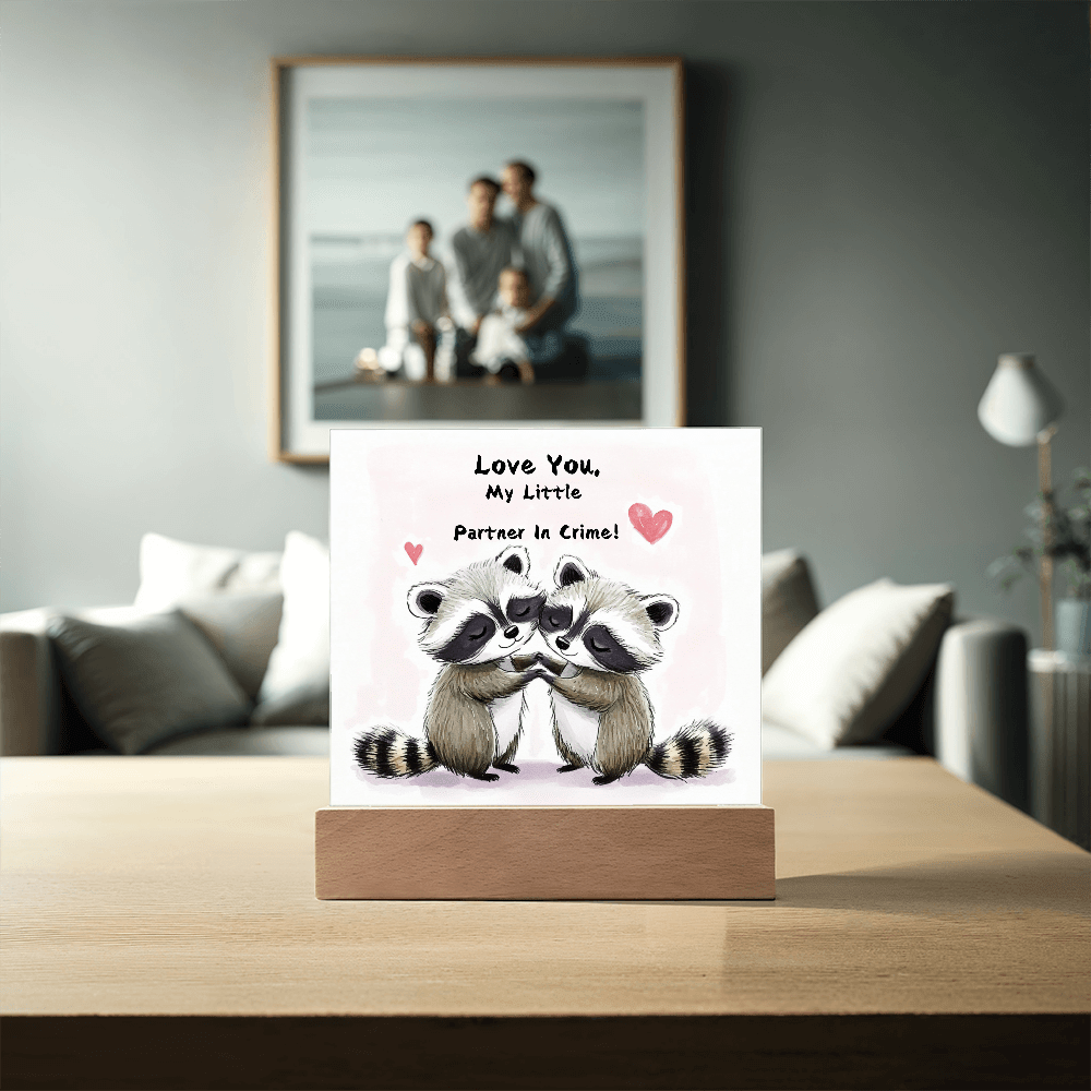 Partner In Crime Custom Plaque