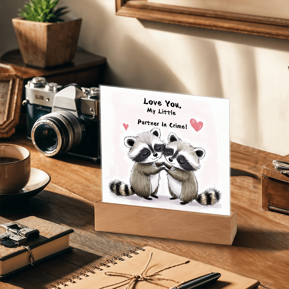 Partner In Crime Custom Plaque