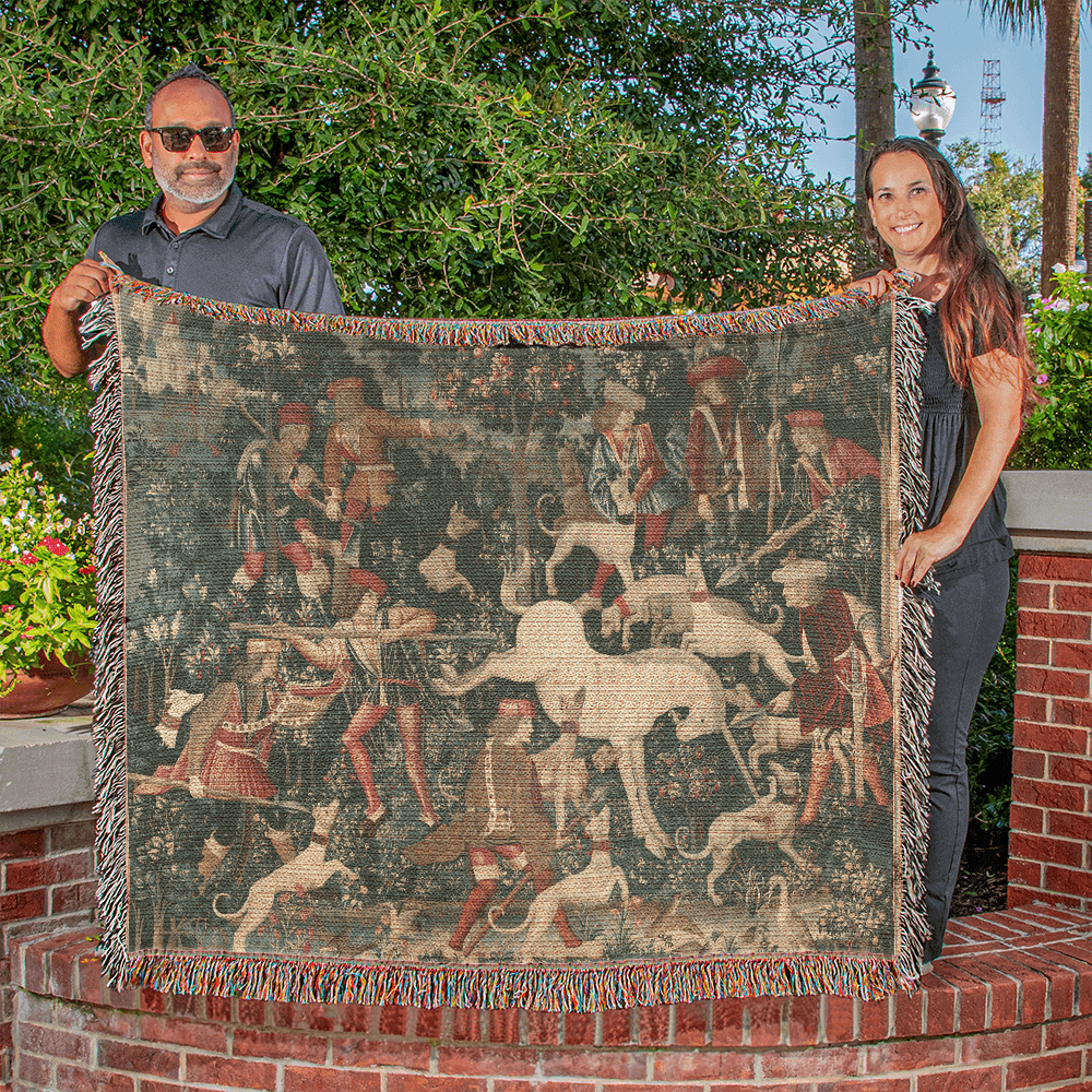 Unicorn Medieval Tapestry