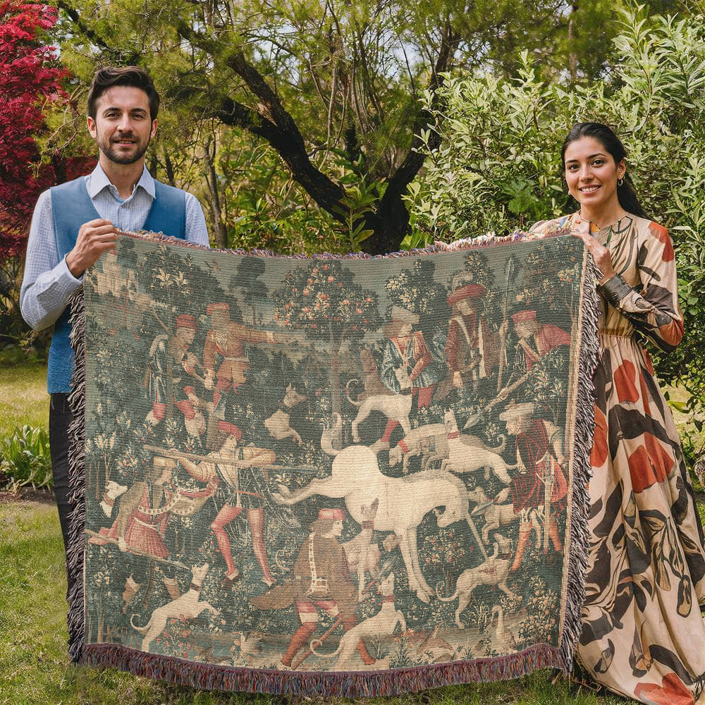 Unicorn Medieval Tapestry