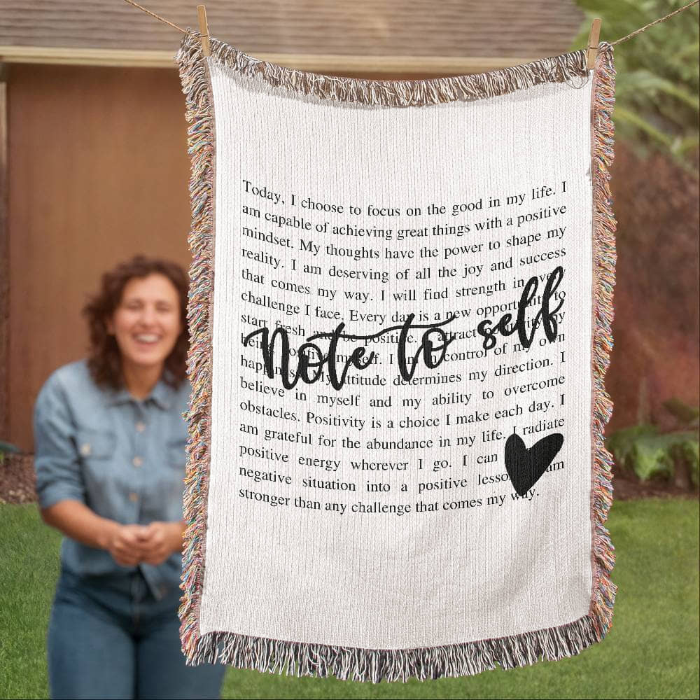 Note To Self Blanket
