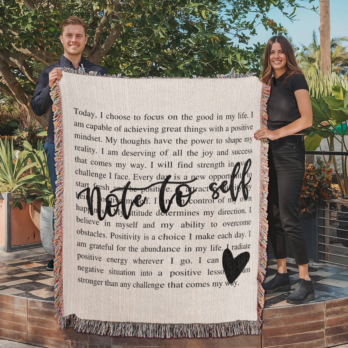 Note To Self Blanket