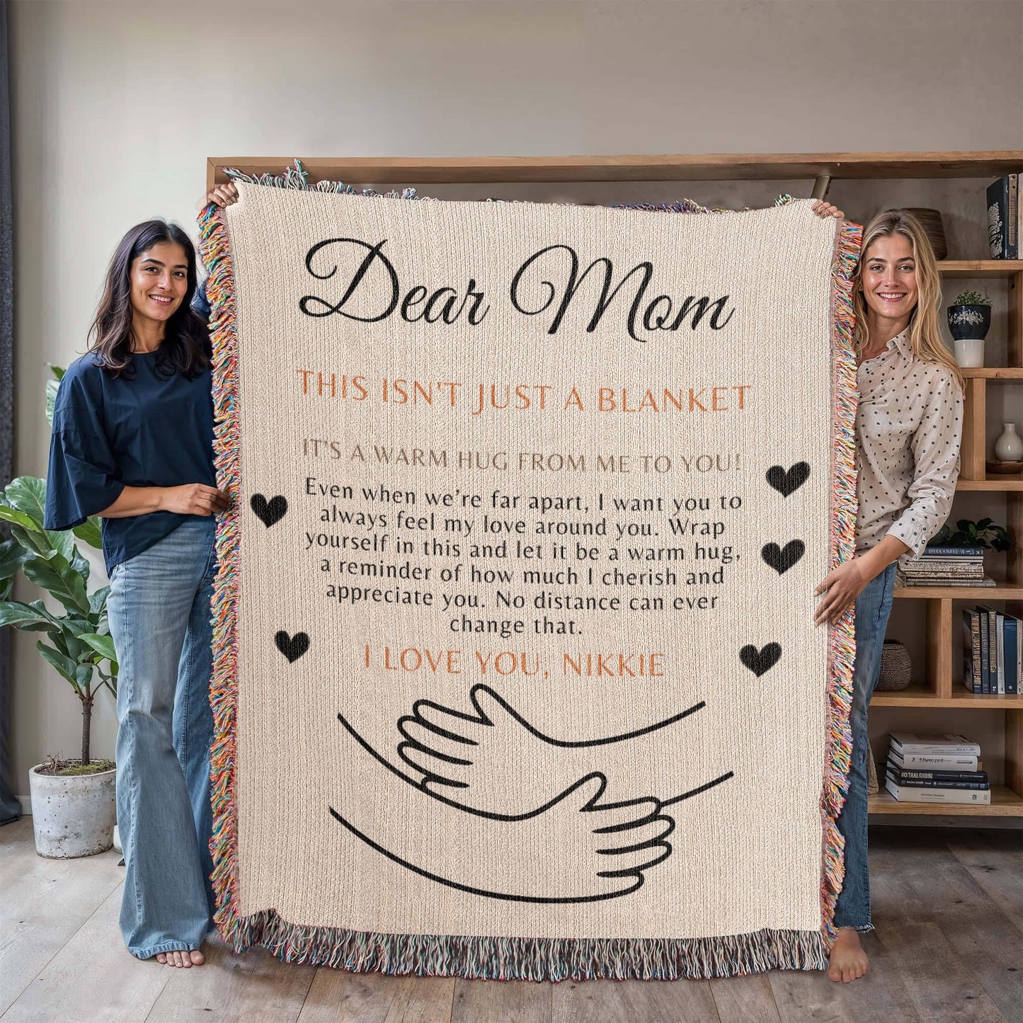 Custom Blanket For Mom