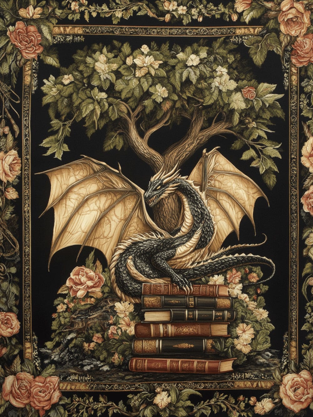 Medieval Dragon Blanket