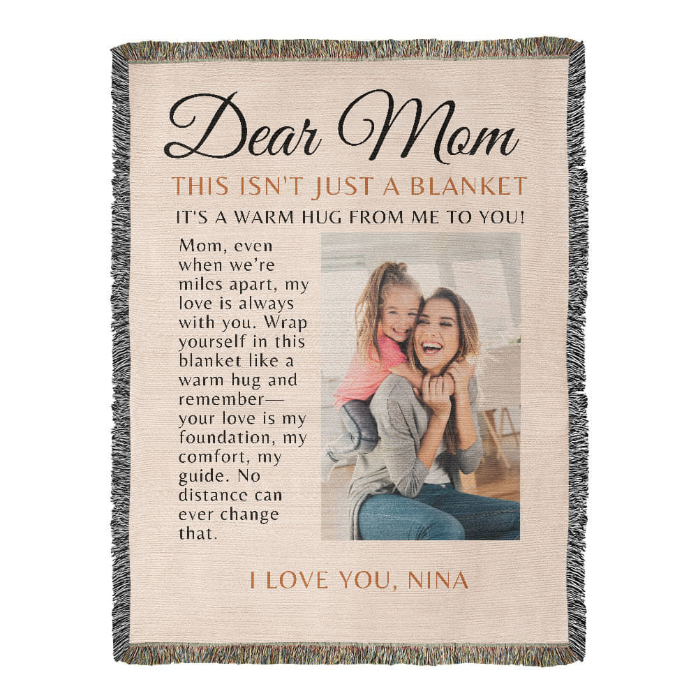 Custom Photo Blanket Gift