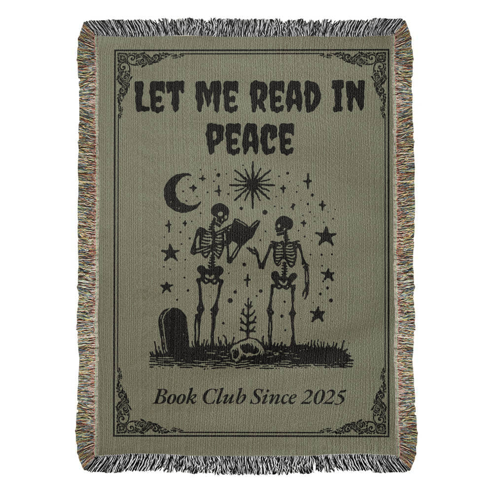 Book Club Woven Blanket